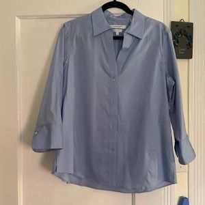 NWOT Foxcroft NYC 3/4 sleeve blouse bundle of 2